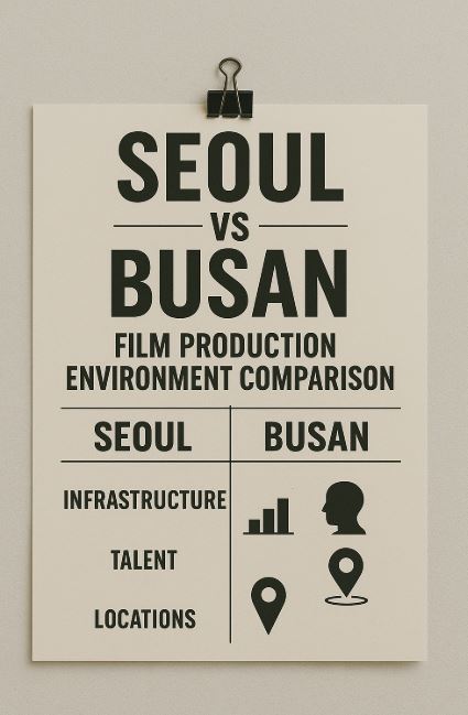 서울과 부산, 영화 제작 환경 비교