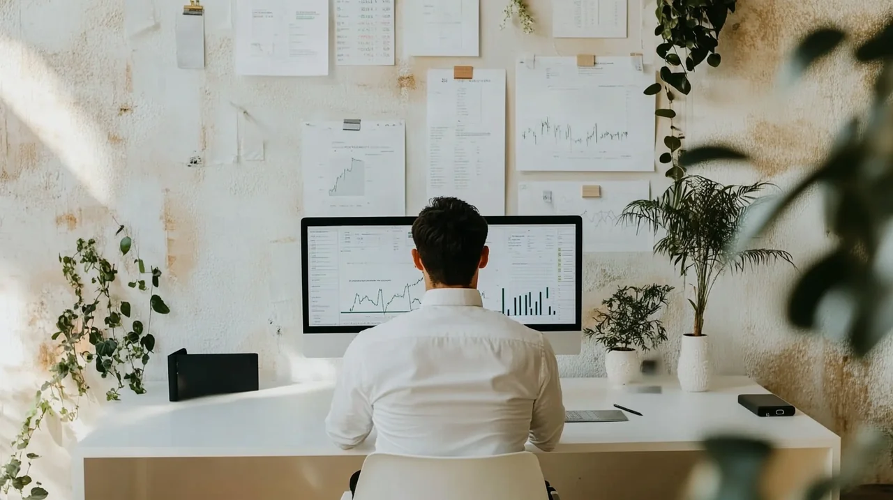 7월 연금계좌 포트폴리오에서 투자자가 디지털 대시보드상 ETF 성과를 비교 분석 중이며 코어 ETF, 정책 테마 ETF, 산업별 추천 리스트, 수익률 비교 정보 제공