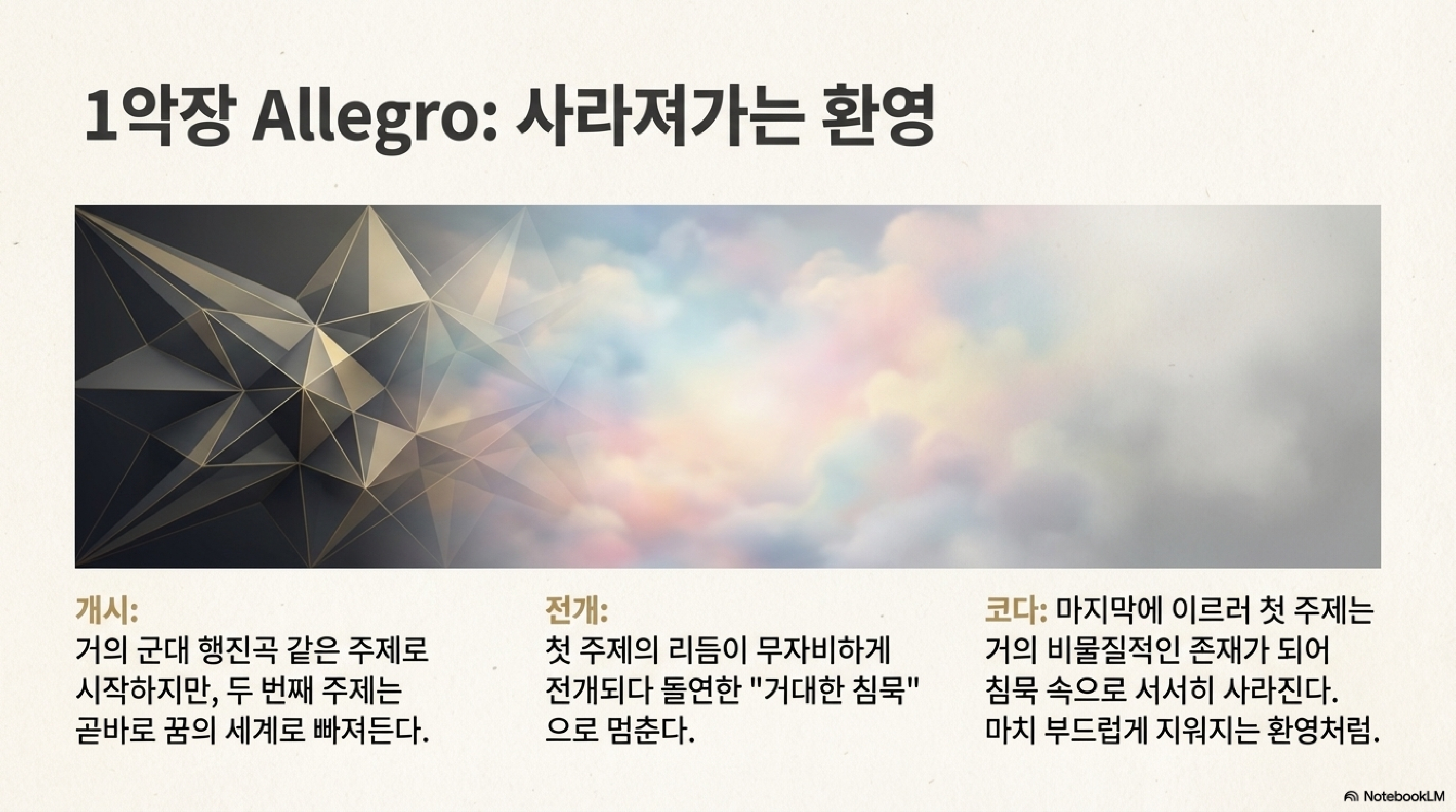 슈베르트 마지막 소나타 D. 959 1악장