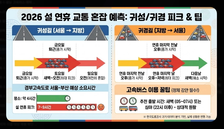 설날 고속버스 예매(방법, 일정)(2026년 + 꿀팁)