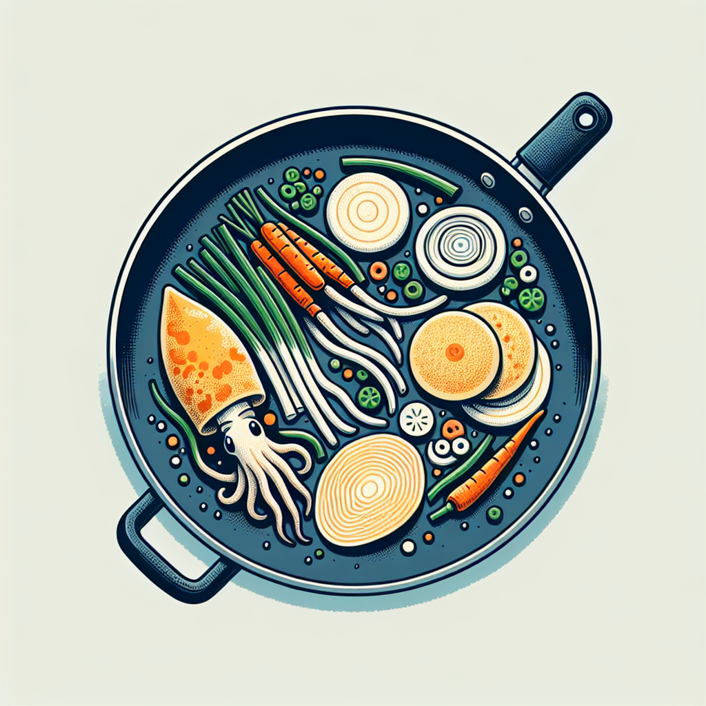 오징어 부침개.