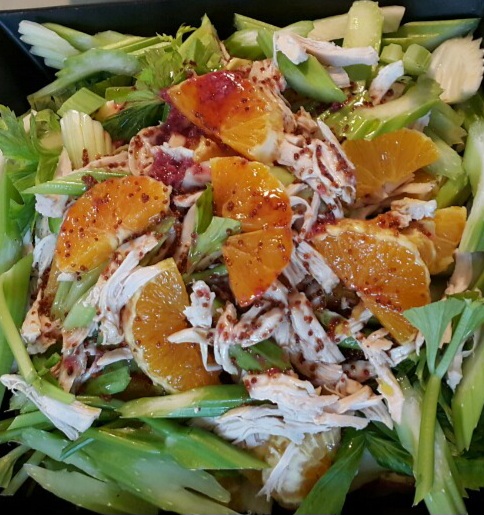 샐러드만든사진