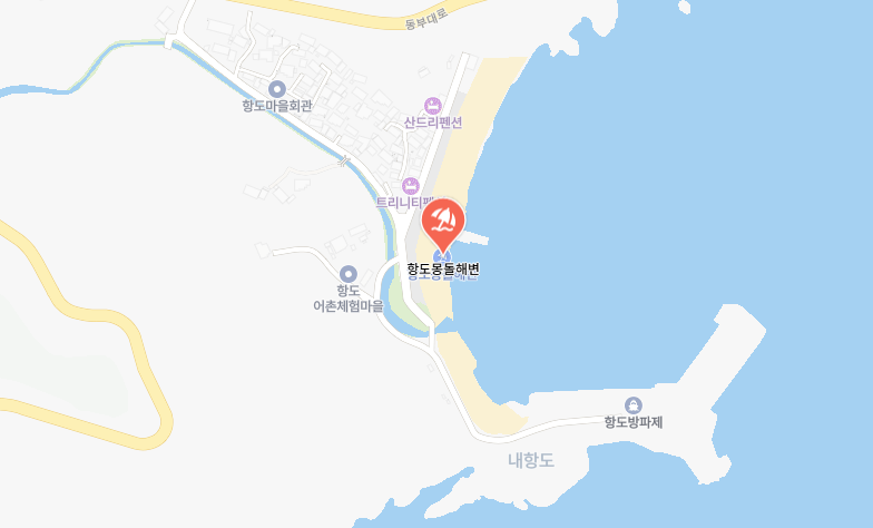 위치 지도 캡처 사진