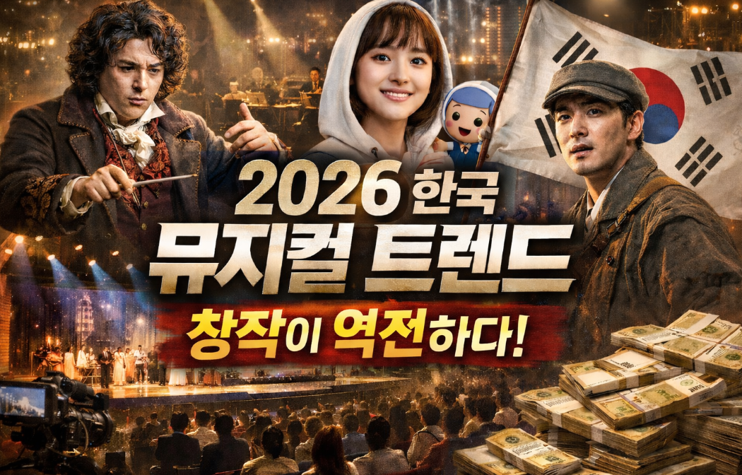 2026 한국 뮤지컬 트렌드 (창작, 라이선스, 역전)