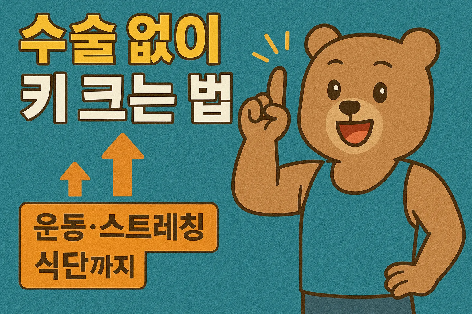 수술 없이 키 크는 법: 운동·스트레칭·식단까지(2025 최신 가이드)