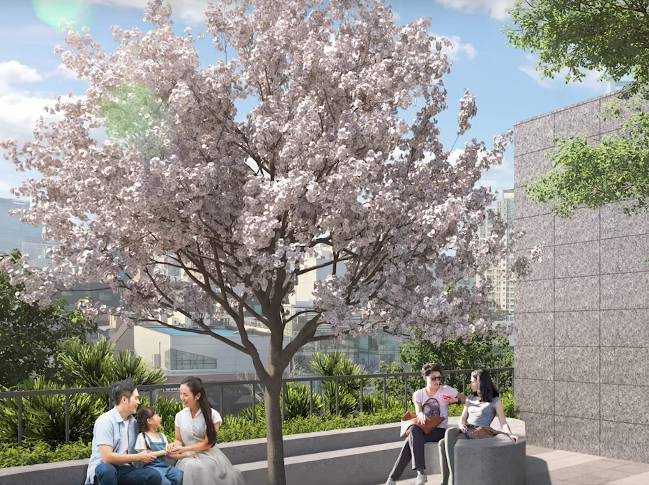 래미안 레벤투스 조경