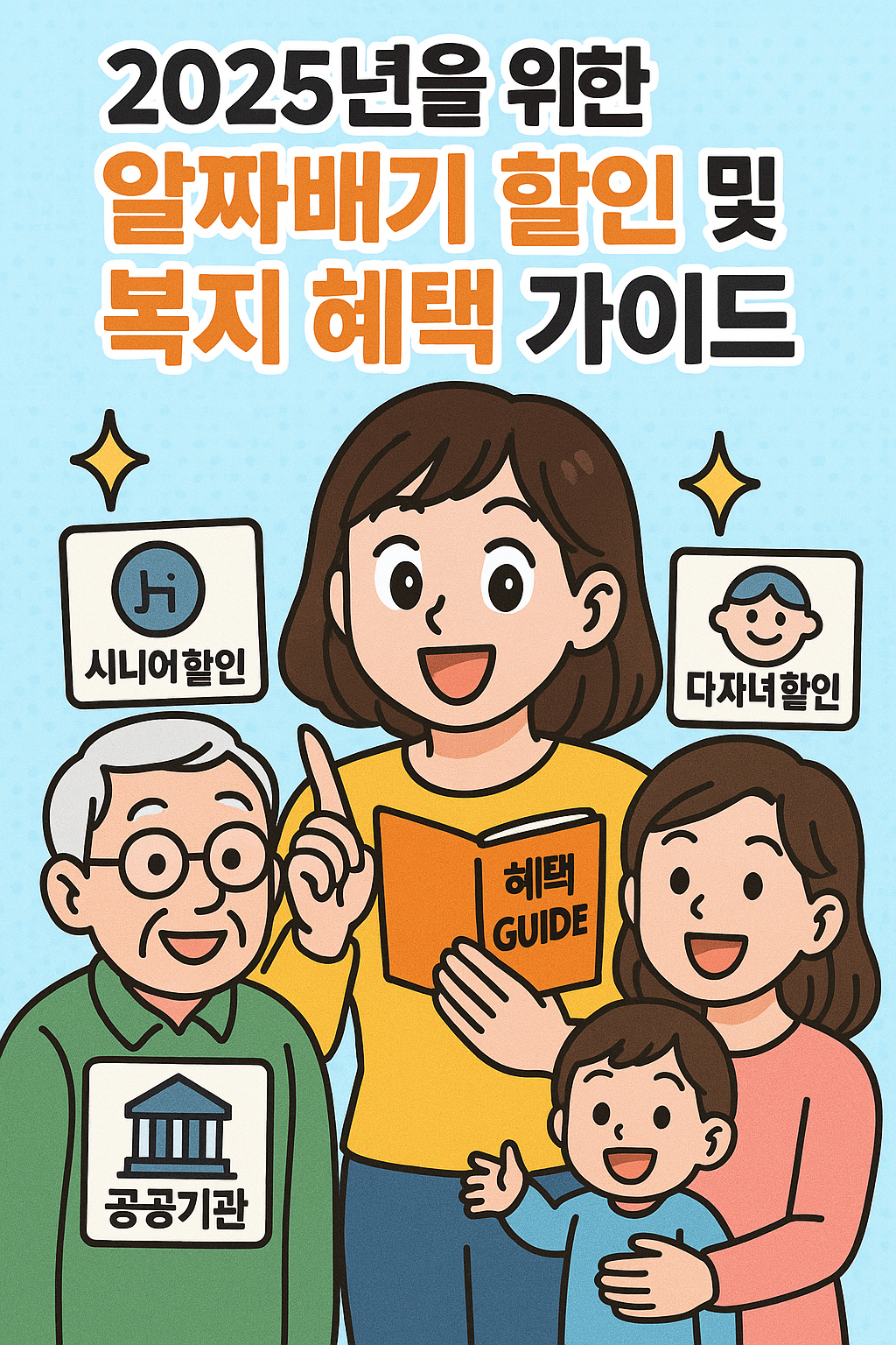 2025년을 위한 알짜배기 공공기관 할인 및 복지 혜택 가이드