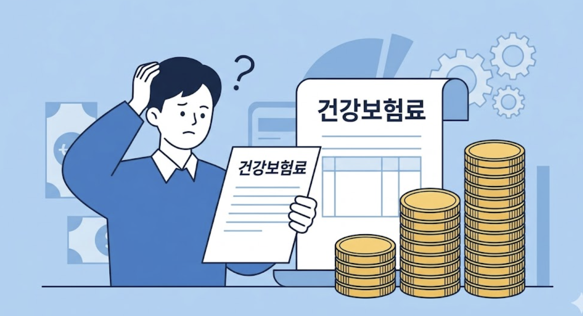 건강보험료 산정 기준 관련 이미지