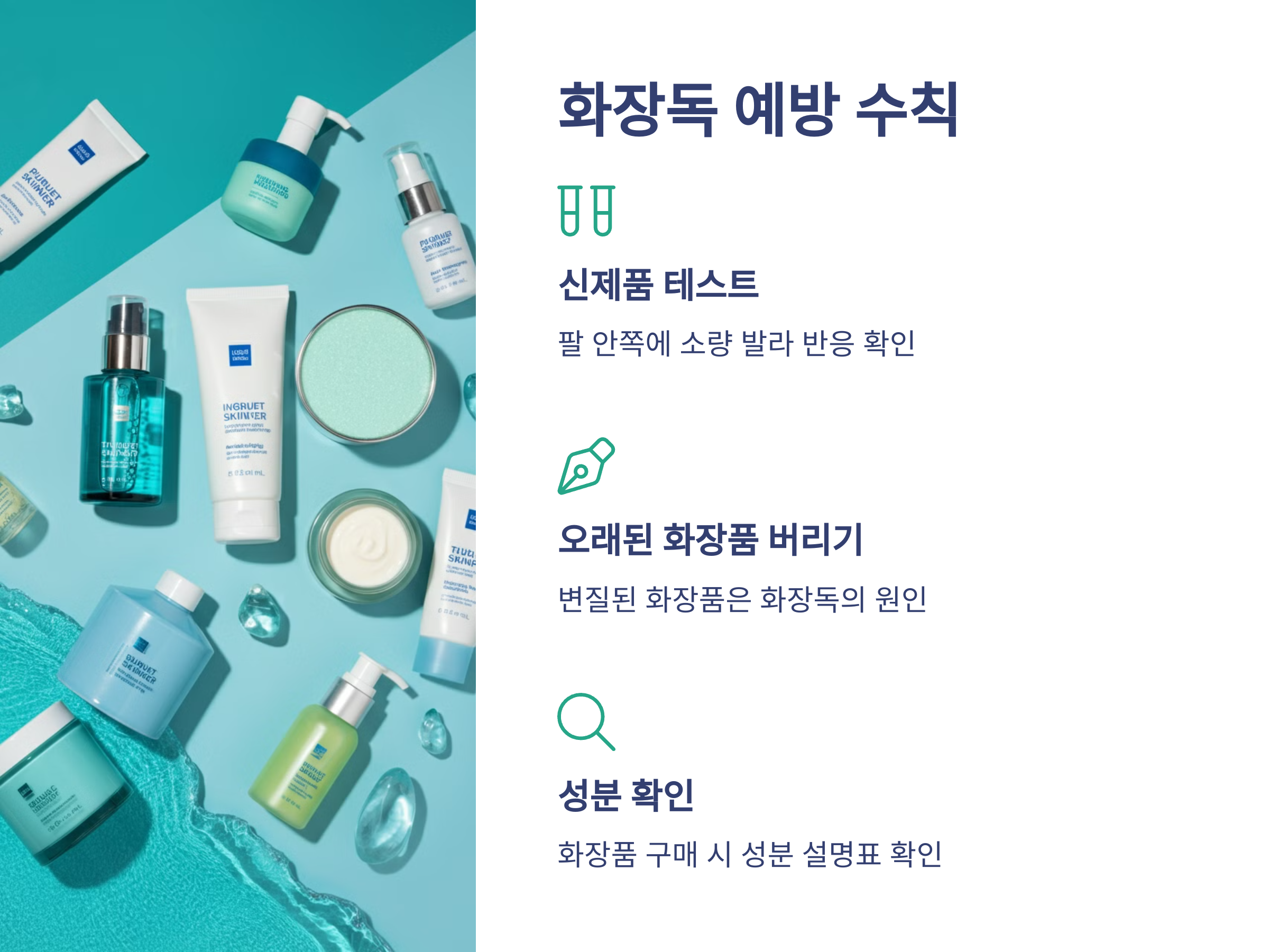 피부를 괴롭히는 화장독, 당신도 겪고 있나요?