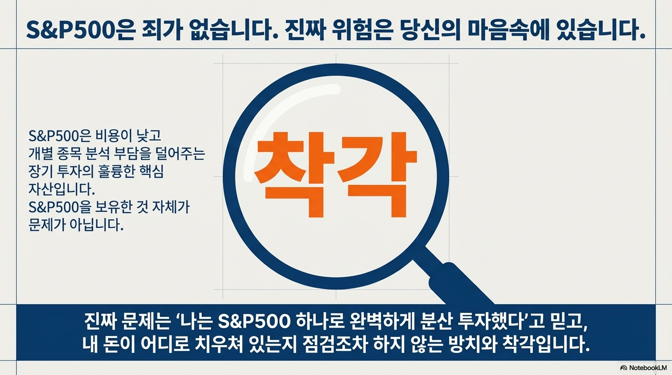지금 S&P500만 사도 괜찮을까? S&P500 하나면 분산투자 끝?