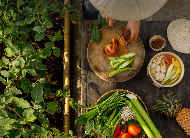 호치민의 문화와 음식.