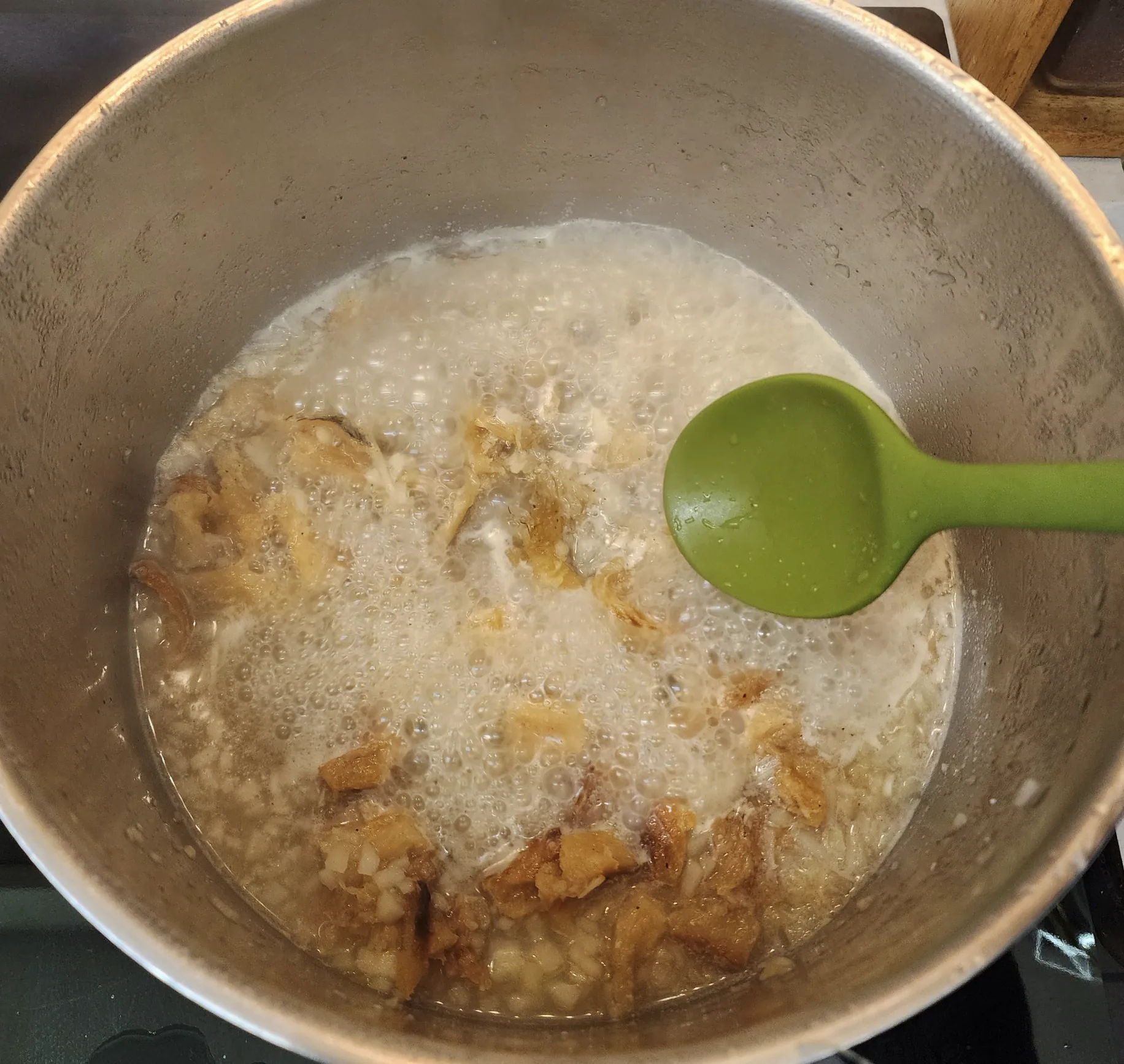 두부황태콩나물국-국물뽑기