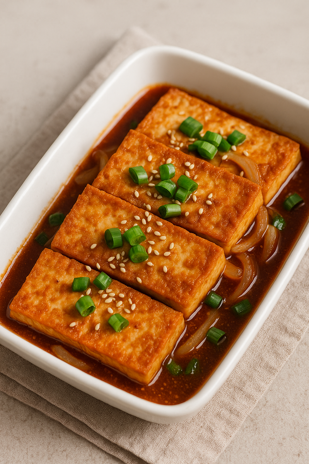 당뇨식 두부조림 양념장