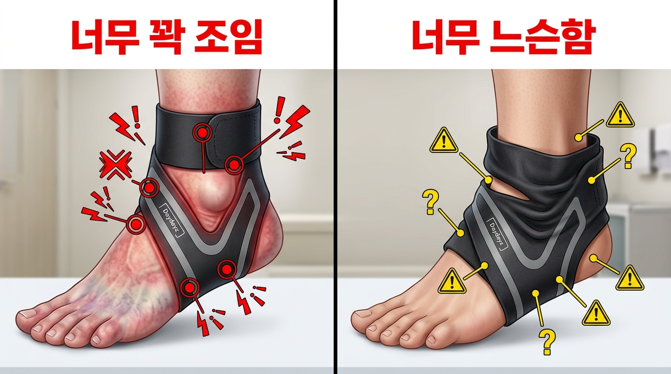 발목보호대 추천 올바른 착용법 주의사항