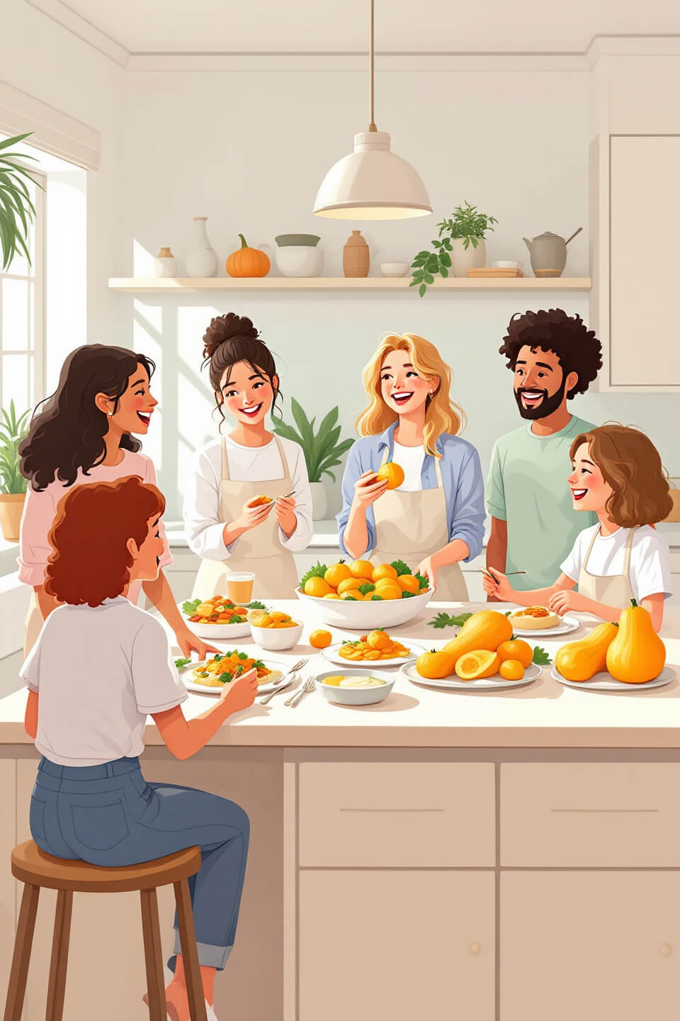 단호박 사진입니다.