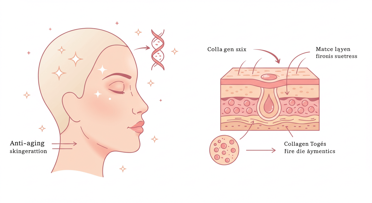 안티에이징 핵심법 (피부탄력, 모공축소, 콜라겐)