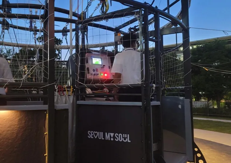 서울의달 열기구 여의도공원 주차