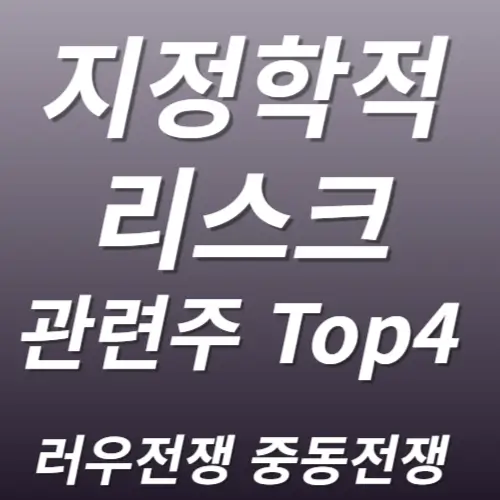 지정학적 리스크 관련주