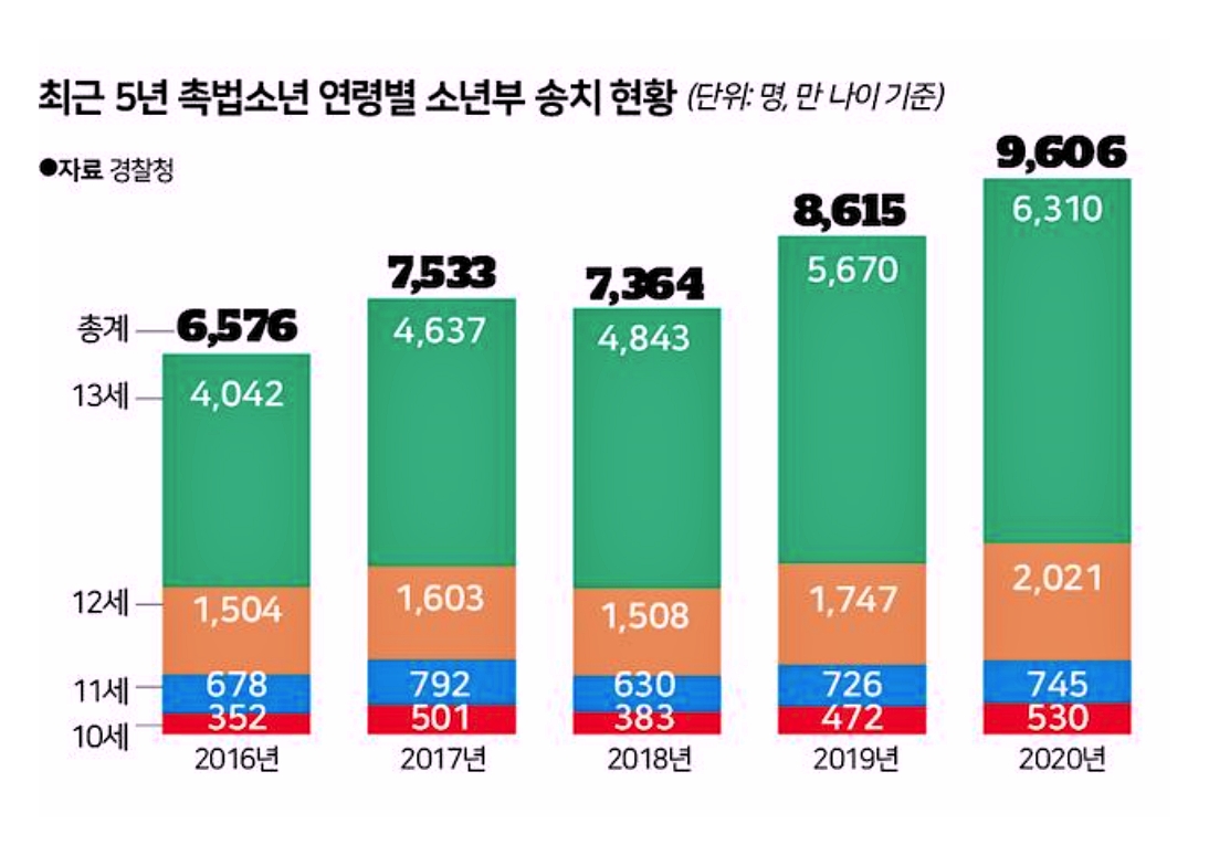 촉법소년 연령 하향 찬성 반대 쟁점