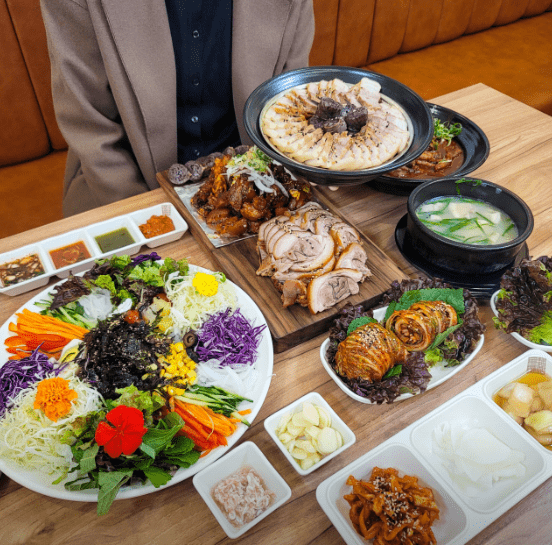 울산삼산 맛집 &quot;오늘삶은족발보쌈&quot; 음식