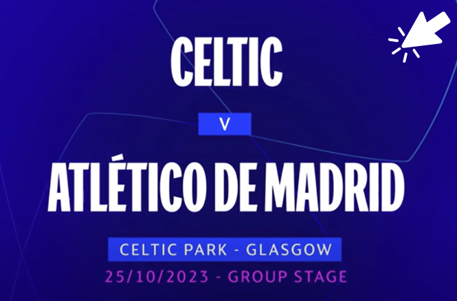 UEFA 챔피언스리그 그룹E조 셀틱 FC VS 아틀레티코 마드리드 하이라이트