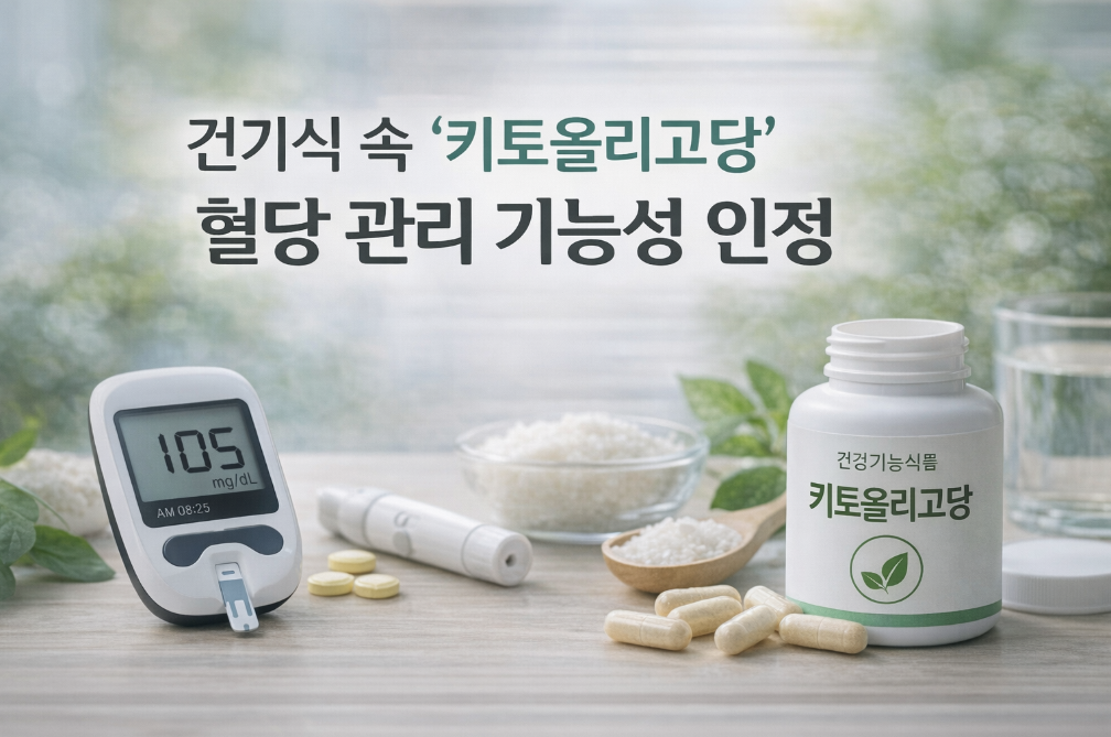 키토올리고당, 혈당 관리 기능성 인정 받은 이유는?