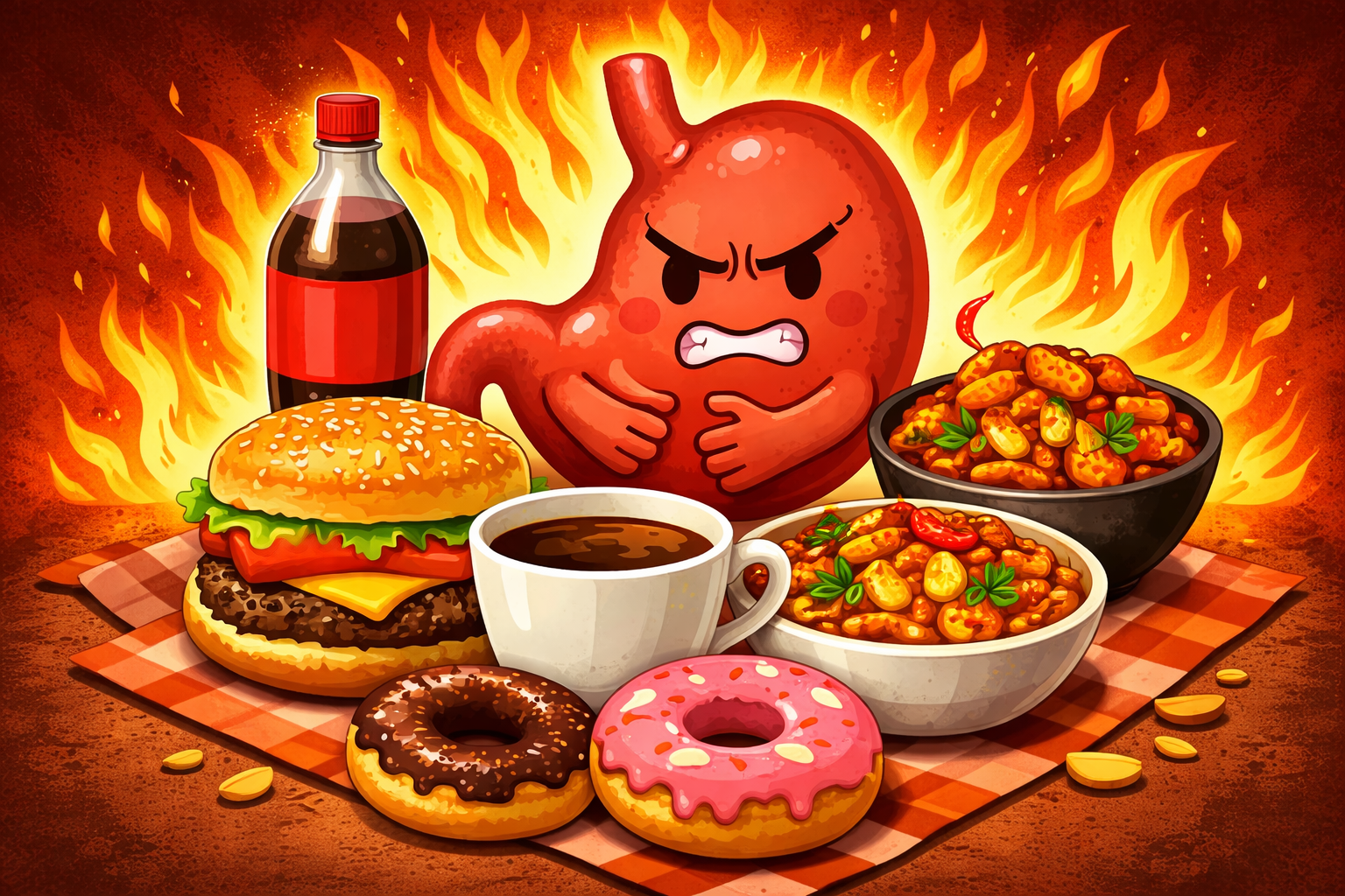 공복에 안좋은 음식