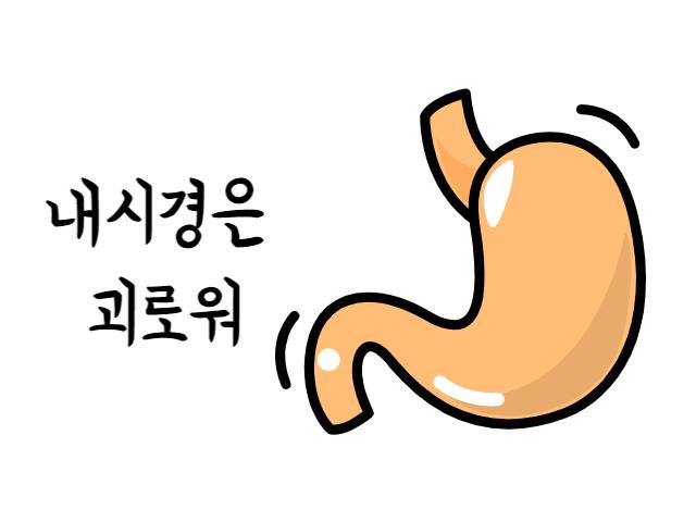 내시경은 괴로워