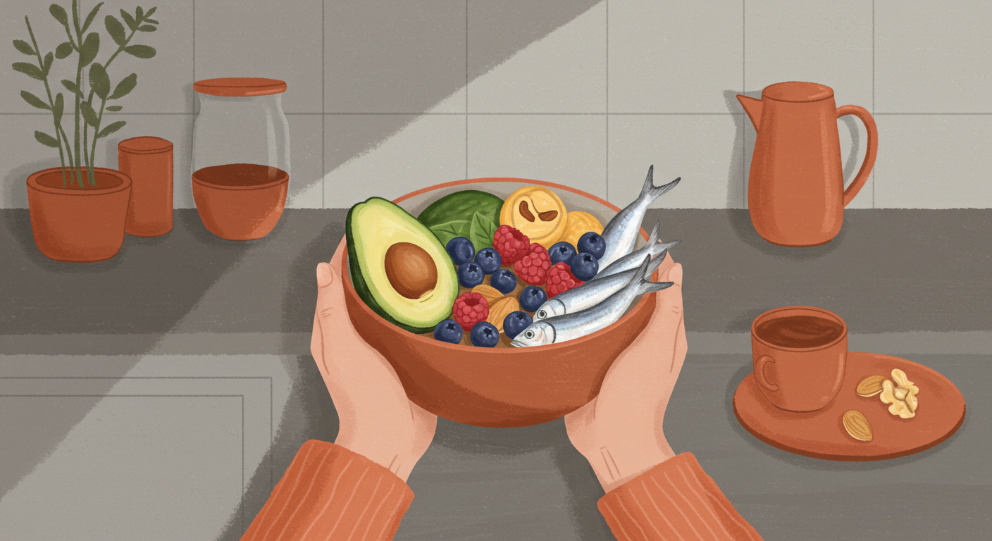 스트레스 받는다고 아무거나 먹지 마세요! 마음까지 편안해지는 식습관 가이드