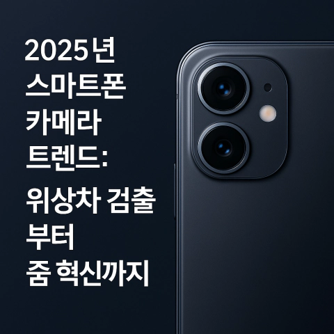 스마트폰 카메라의 주요 트렌드