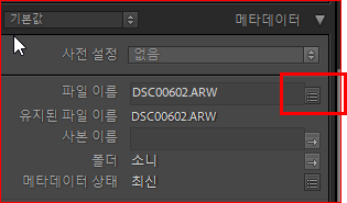 파일이름 일괄 바꾸기 버튼