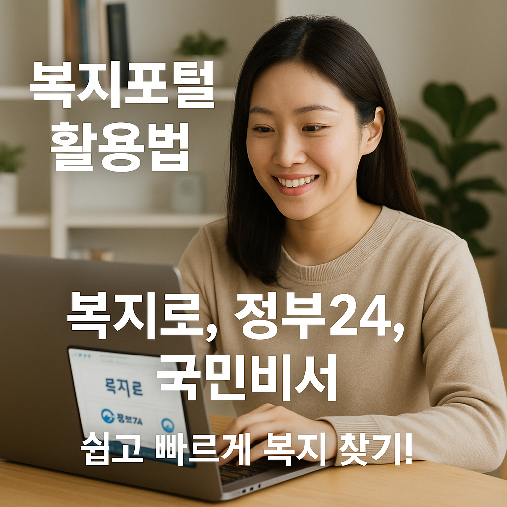 [7편] 복지포털 통합 활용법 &ndash; 복지로, 정부24, 국민비서 똑똑하게 쓰기