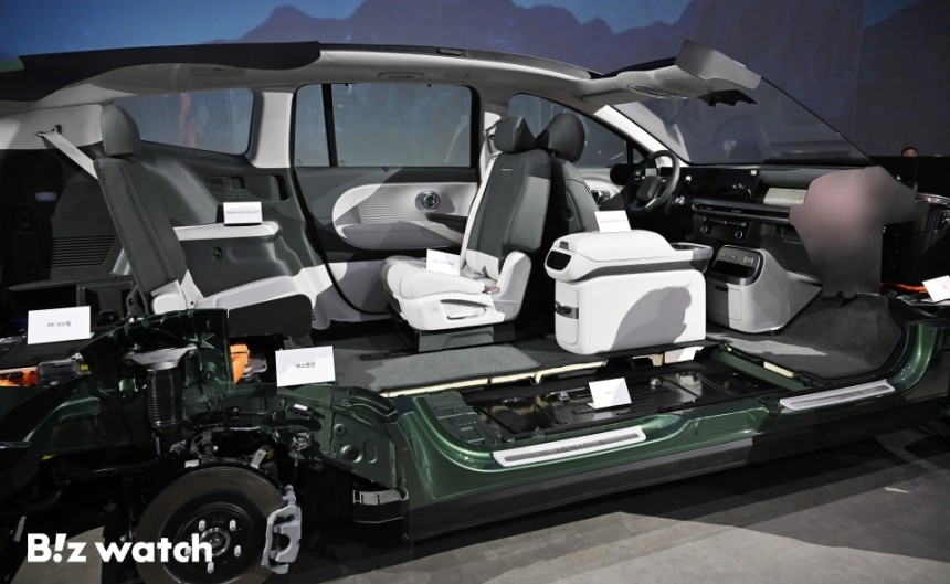 아이오닉9 내부디자인