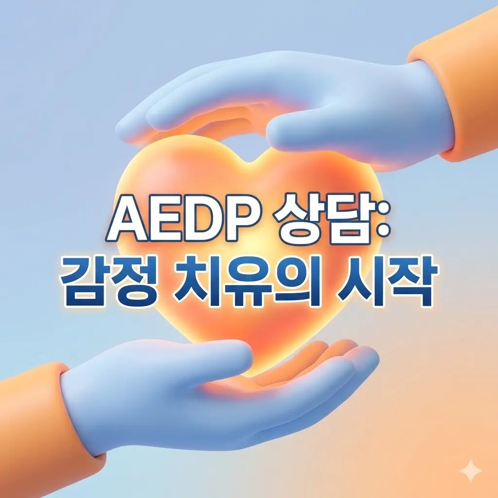 AEDP 상담이란? 감정을 피하지 않고 다루는 방식이 다른 이유