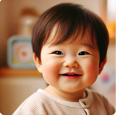 귀여운 아기 이미지입니다