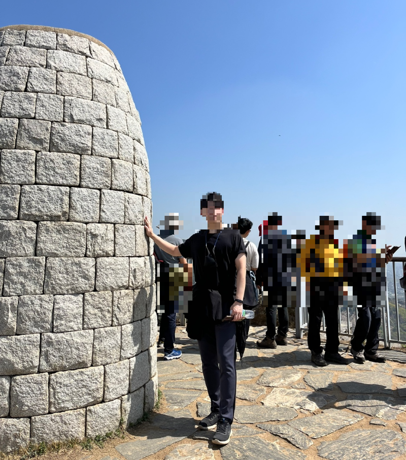 봉수대에서 한 컷