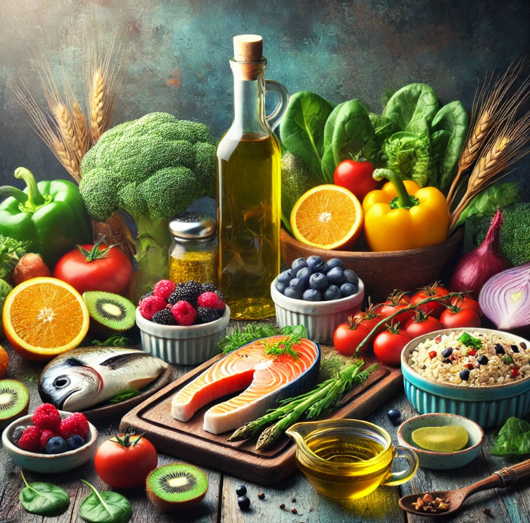 지중해 식단 대표적 음식