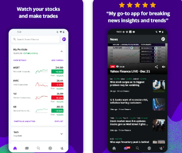 야후 파이낸스 사용법(출처-홈페이지)