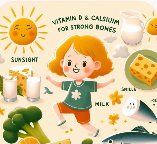 성장기 어린이 칼슘 음식 골고루 섭취가 중요