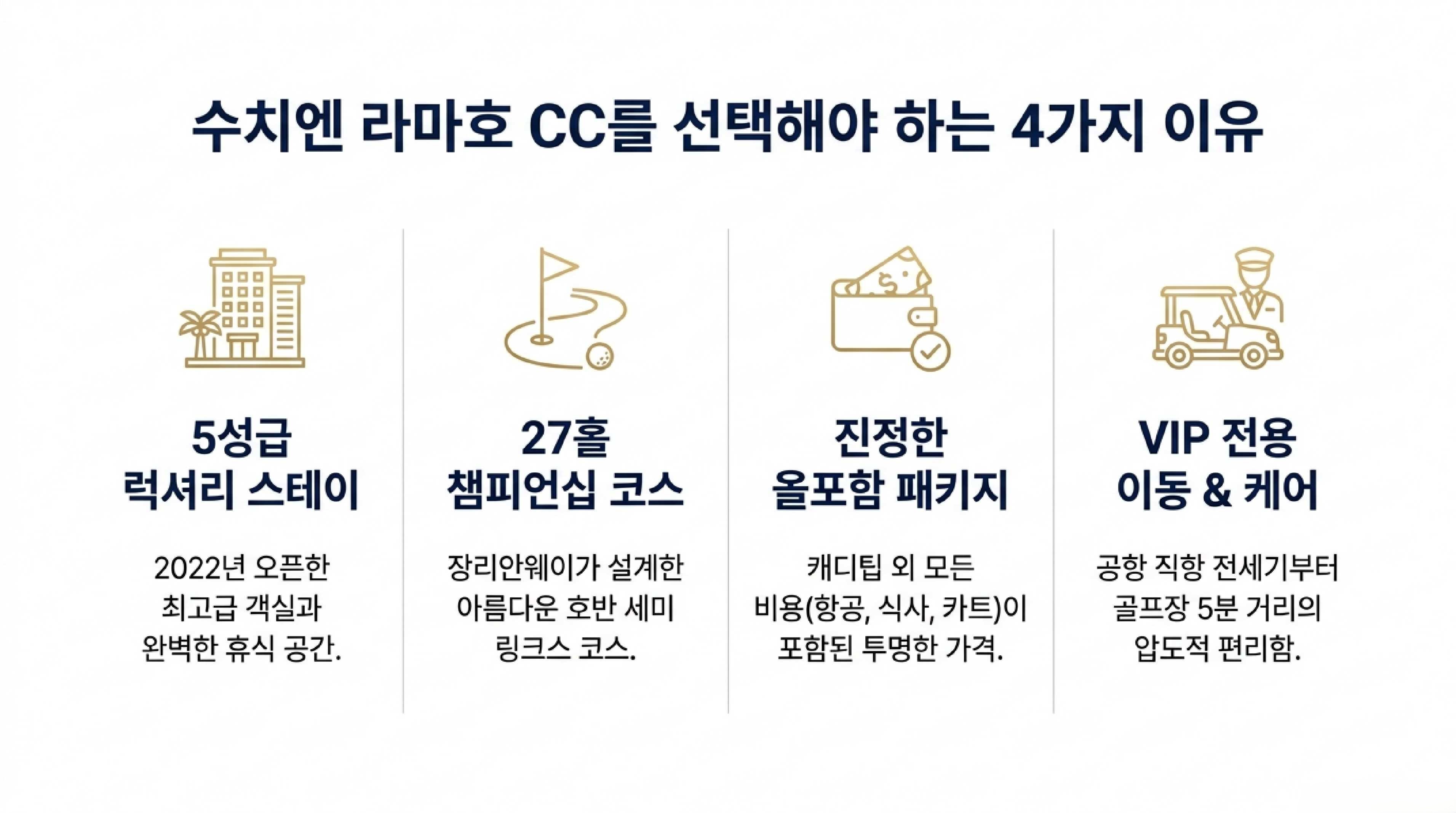 중국 쑤첸 라마호 CC를 선택하는 이유 4가지