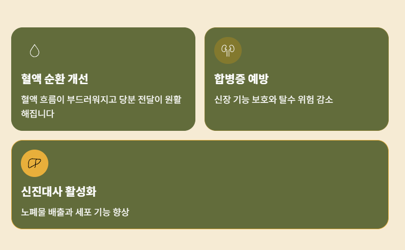 당뇨병 환자에게 수분 섭취가 중요한 이유