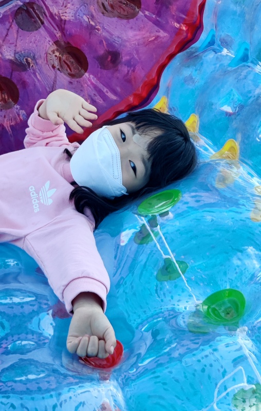 힘들어서 누워버린 쿠앙이