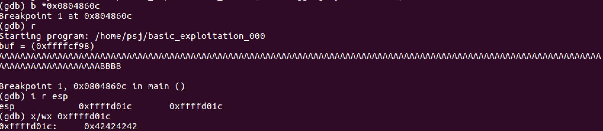 Dreamhack - basic_exploitation_000 (writeup)