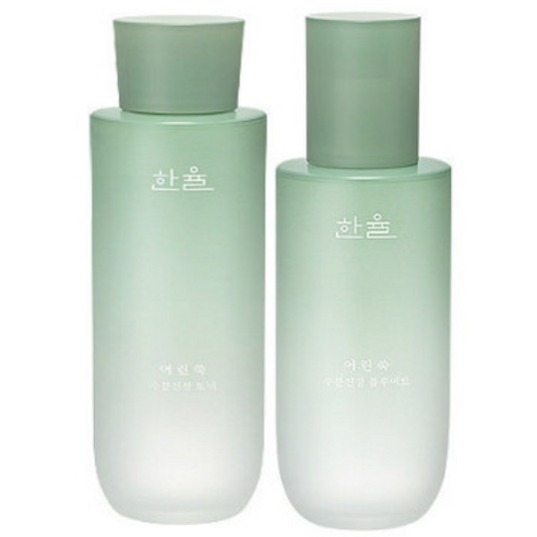 한율 어린쑥 스킨로션 세트 특징, 매력 포인트🌱, 사용효과, 추천정보