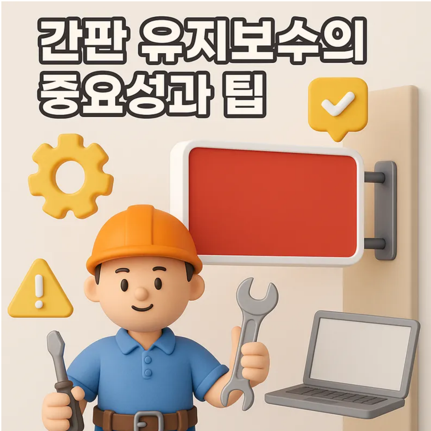간판 유지보수의 중요성과 팁