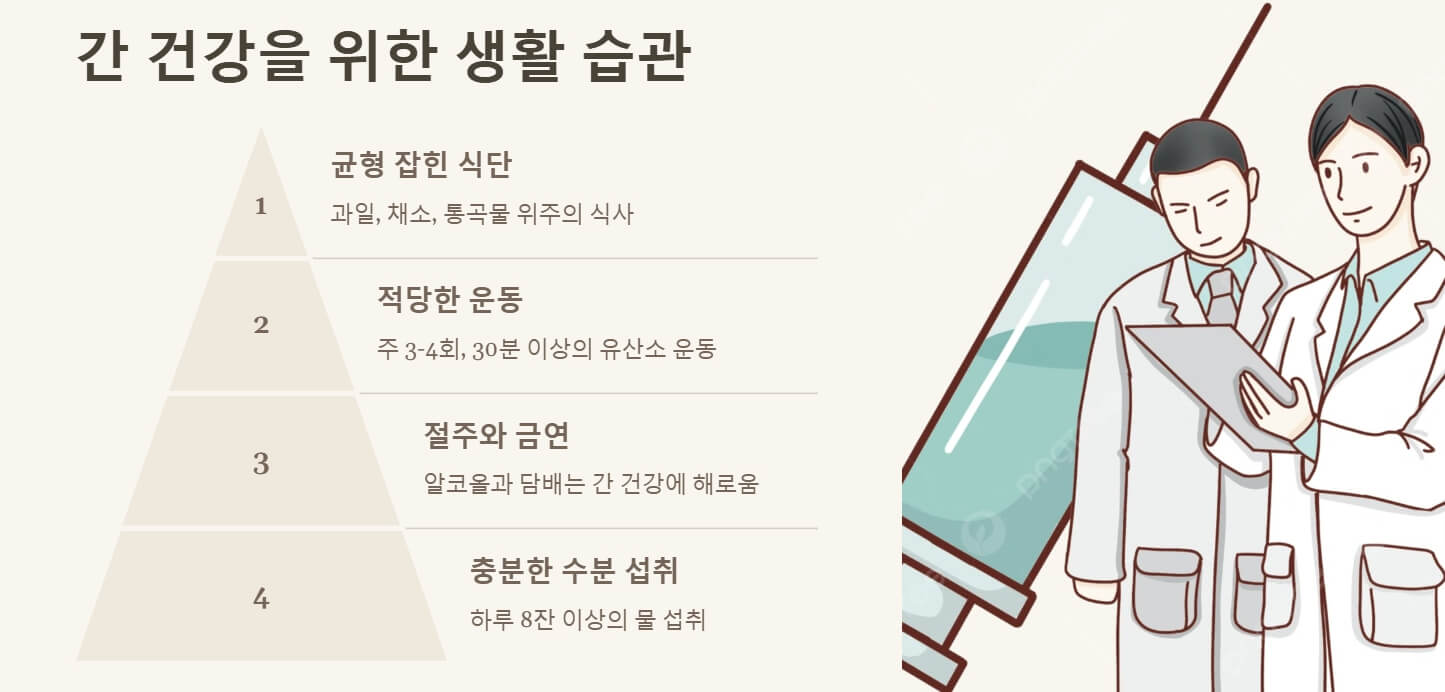 간에 물혹이 생기는 이유