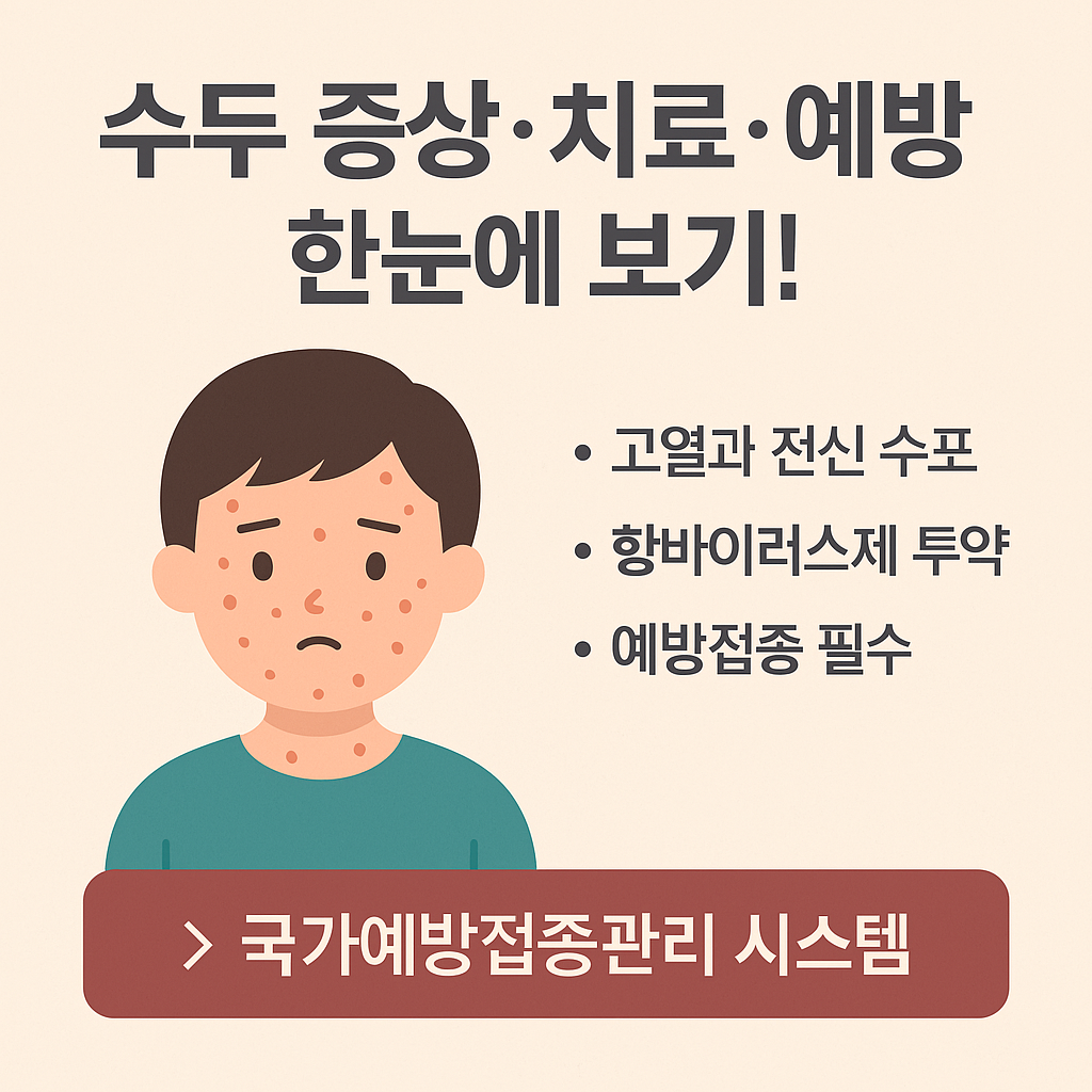 《2025 감염병 시리즈 ①》 봄철 유행 감염병 '수두' 완전 정복: 증상부터 치료, 예방까지 한눈에!