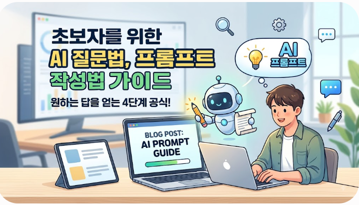 AI에게 질문할 때 원하는 답을 얻는 방법, 초보자를 위한 프롬프트 작성법