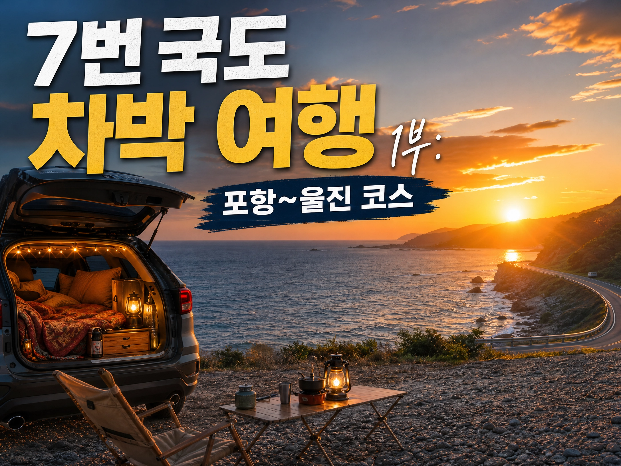 7번국도 차박여행 1부