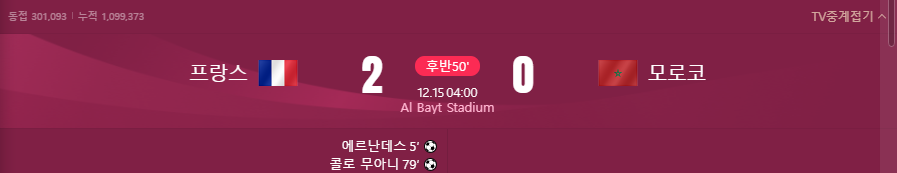 프랑스결승진출